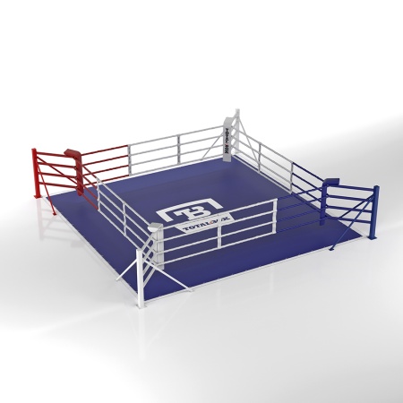 Купить Ринг боксерский напольный Totalbox на упорах 4х4м в Белинском 